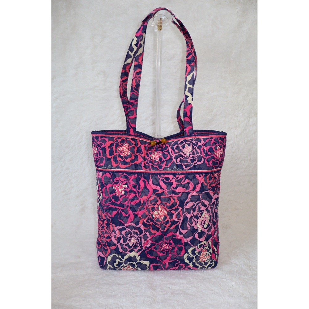 Vera Bradley Large Katalina Pink Tote Bag
